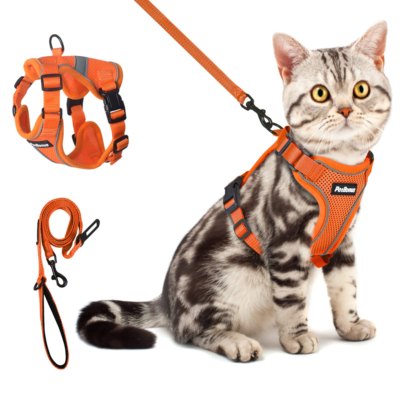 Cat Harness And Leash Supet Escape-Proof Cat Harness Leash Set