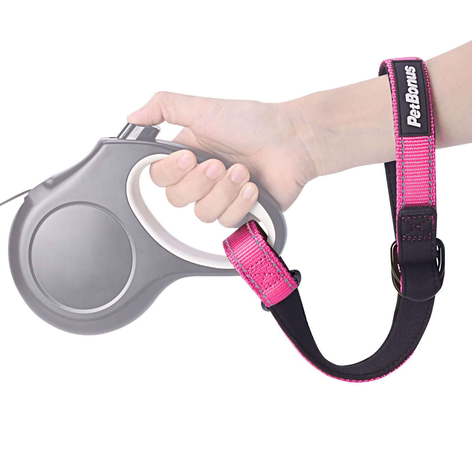 FRCOLOR Baby Stroller Safety Harness Safety Strap Dog Leash Wrist Strap For Kids Universal Fit For High Chair Pram Seat Pink