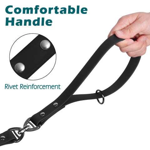 PetBonus Waterproof Dog Leash, 5 FT Odor Proof Walking Training Lead, No Tangle and Easy to Clean Puppy leashes for Small Medium Breeds Dogs